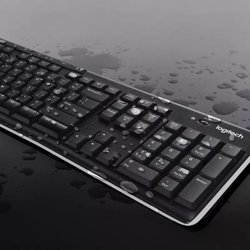 LOGITECH Wireless Desktop Mk270 – belaidė klaviatūra ir pelė (QWERTY US/Int'l)