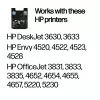 HP 302XL High Yield Original Juoda kasetė, juoda, 1 vnt., 430 puslapių