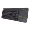 Belaidė klaviatūra su jutikliniu kilimėliu Logitech K400 Plus
