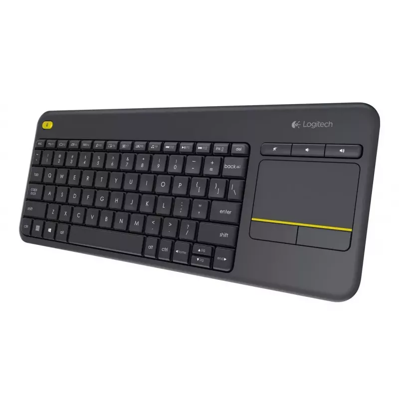 Belaidė klaviatūra su jutikliniu kilimėliu Logitech K400 Plus