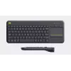 Belaidė klaviatūra su jutikliniu kilimėliu Logitech K400 Plus