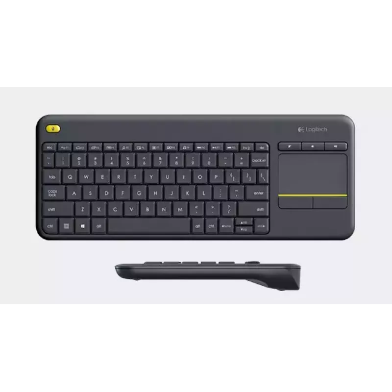 Belaidė klaviatūra su jutikliniu kilimėliu Logitech K400 Plus