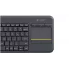 Belaidė klaviatūra su jutikliniu kilimėliu Logitech K400 Plus
