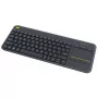 Belaidė klaviatūra su jutikliniu kilimėliu Logitech K400 Plus