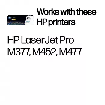 HP 410A juodas originalus lazerinio spausdintuvo kasetė, 2300 puslapių, juoda, 1 vnt.