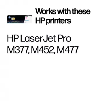 Tonero kasetė HP Magenta 410A CF413A 2300 puslapių