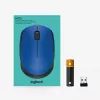 Logitech M171 belaidė optinė pelė RF 1000 DPI, mėlyna
