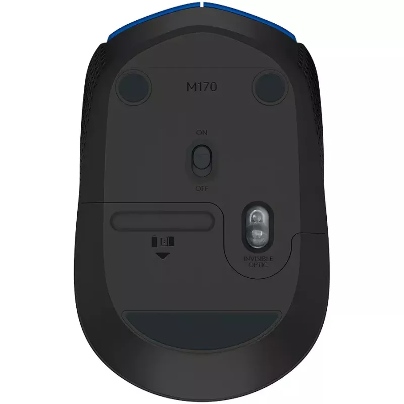 Logitech M171 belaidė optinė pelė RF 1000 DPI, mėlyna