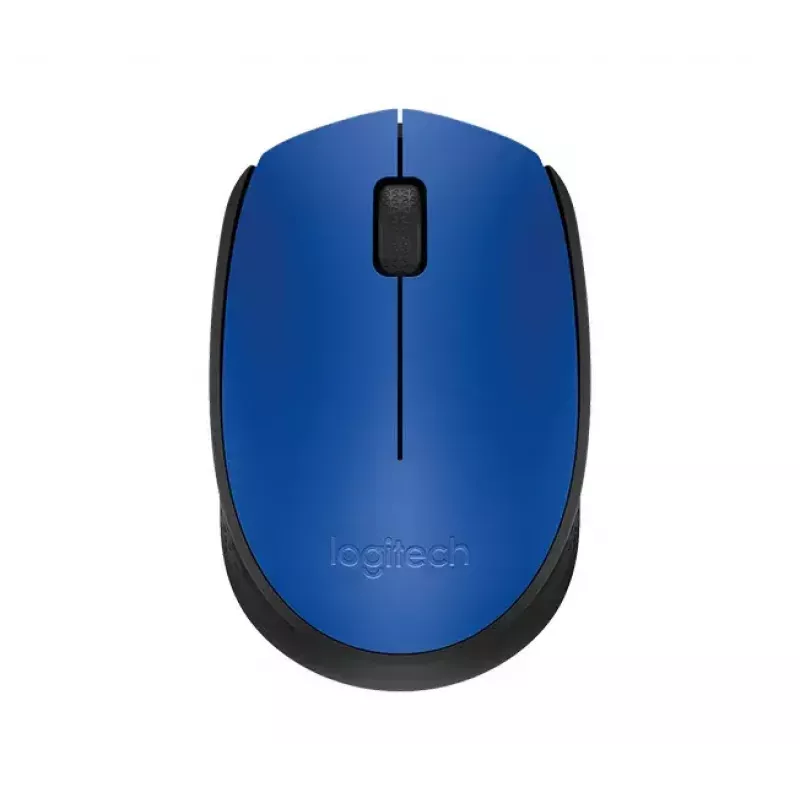 Logitech M171 belaidė optinė pelė RF 1000 DPI, mėlyna