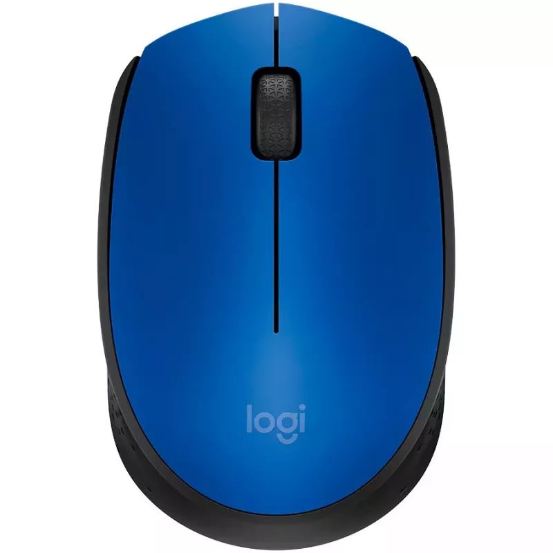 Logitech M171 belaidė optinė pelė RF 1000 DPI, mėlyna