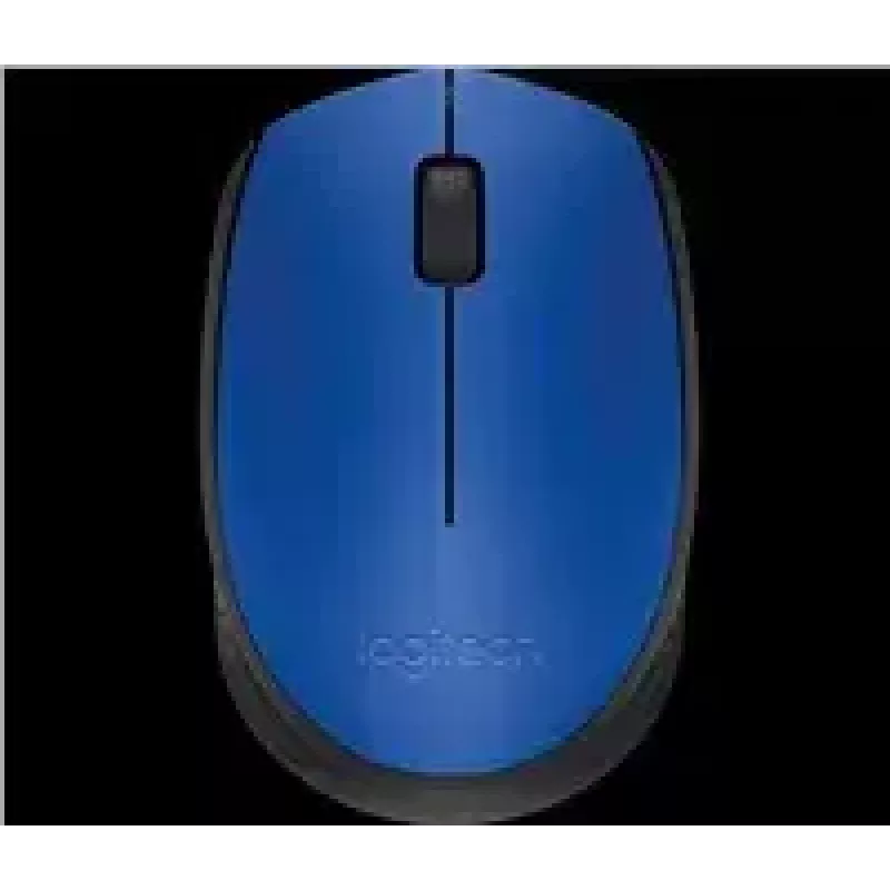Logitech M171 belaidė optinė pelė RF 1000 DPI, mėlyna