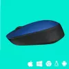 Logitech M171 belaidė optinė pelė RF 1000 DPI, mėlyna