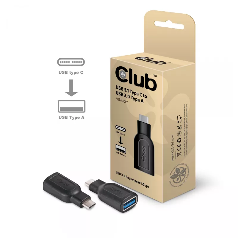 USB 3.1 Type C į USB 3.0 adapteris CLUB3D CAA-1521