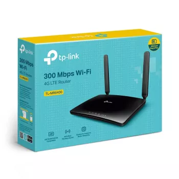 TP-Link 300 Mbps belaidis N 4G LTE maršrutizatorius