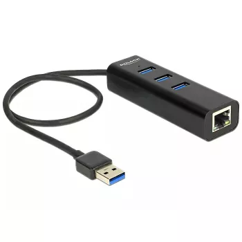 Dokavimo stotelė DeLOCK 62653 Juoda