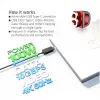 CLUB3D USB 3.2 Gen 2 Type-C laidas – vaizdas 4K 60Hz, duomenys 10Gbps, įkrovimas 100W, 1m, M/F
