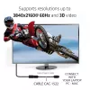 CLUB3D USB 3.2 Gen 2 Type-C laidas – vaizdas 4K 60Hz, duomenys 10Gbps, įkrovimas 100W, 1m, M/F