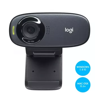 LOGITECH HD Webcam C310 - Internetinė kamera - juoda - 1280 x 720 - garsas - USB 2.0