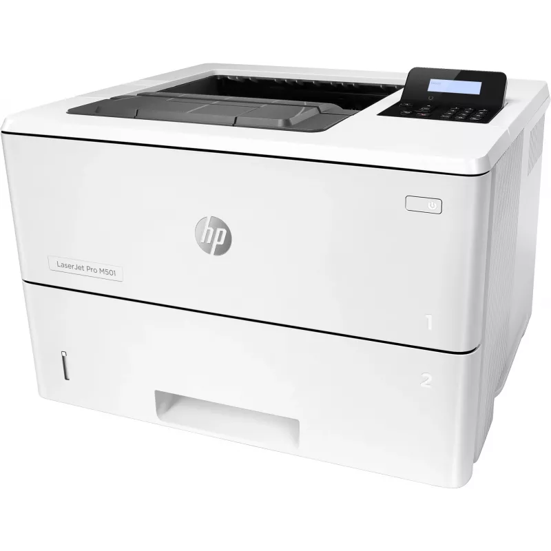 HP LaserJet Pro M501dn spausdintuvas, lazerinis, 600 x 600 DPI, A4, 43 ppm, dvipusis spausdinimas, tinklo paruoštas