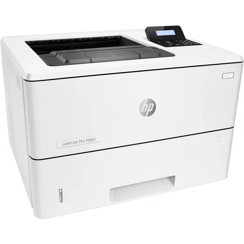 HP LaserJet Pro M501dn spausdintuvas, lazerinis, 600 x 600 DPI, A4, 43 ppm, dvipusis spausdinimas, tinklo paruoštas
