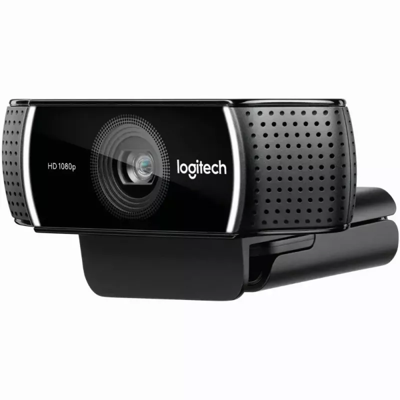 Internetinė kamera Logitech C922, 1920 x 1080 pikselių, USB, juoda