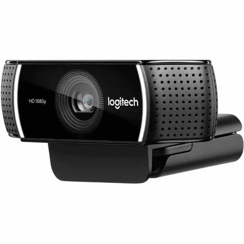 Internetinė kamera Logitech C922, 1920 x 1080 pikselių, USB, juoda