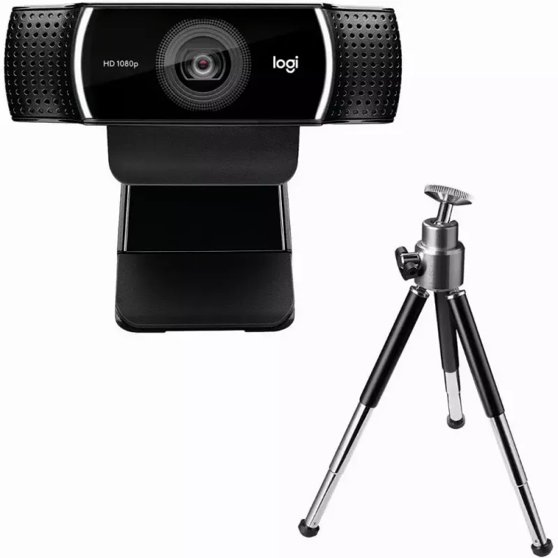 Internetinė kamera Logitech C922, 1920 x 1080 pikselių, USB, juoda
