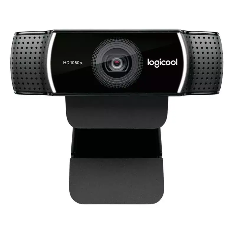 Internetinė kamera Logitech C922, 1920 x 1080 pikselių, USB, juoda