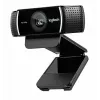 Internetinė kamera Logitech C922, 1920 x 1080 pikselių, USB, juoda