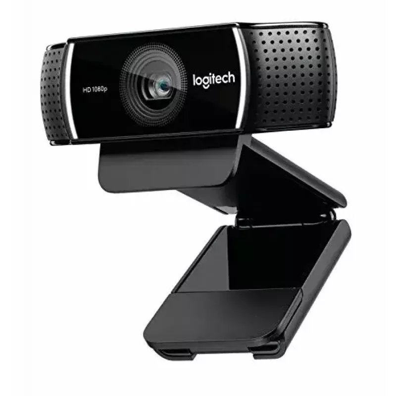 Internetinė kamera Logitech C922, 1920 x 1080 pikselių, USB, juoda
