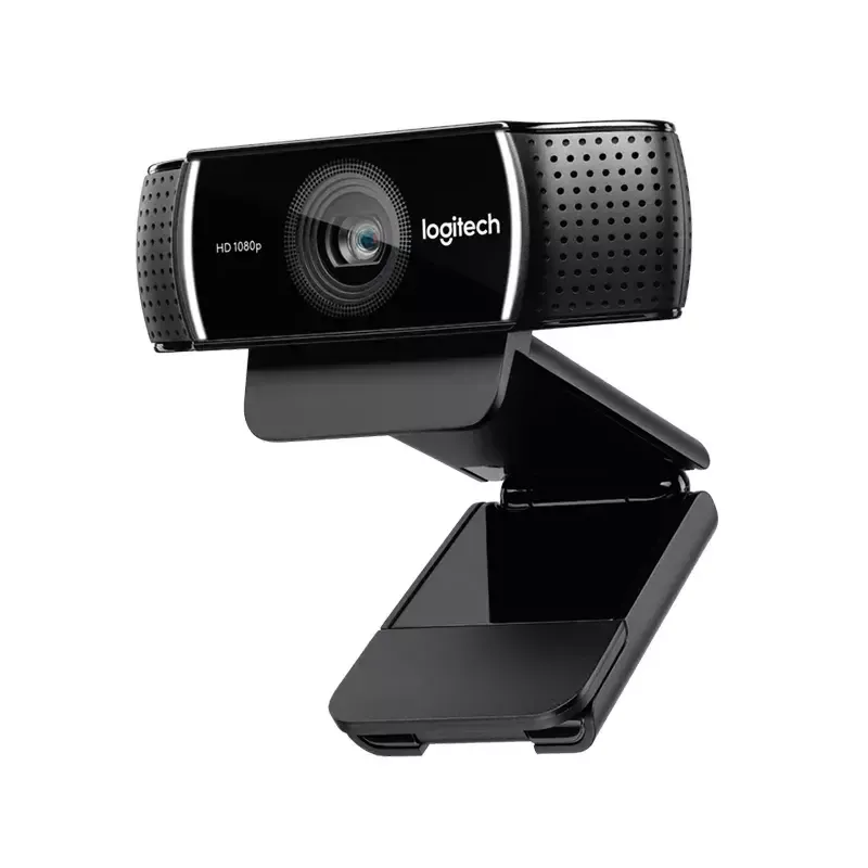 Internetinė kamera Logitech C922, 1920 x 1080 pikselių, USB, juoda