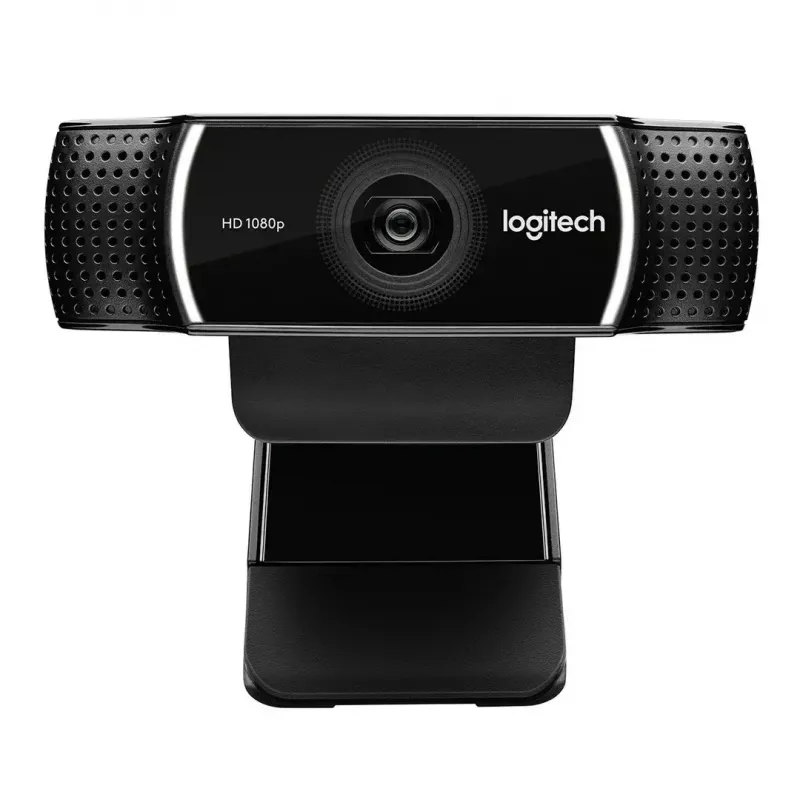 Internetinė kamera Logitech C922, 1920 x 1080 pikselių, USB, juoda