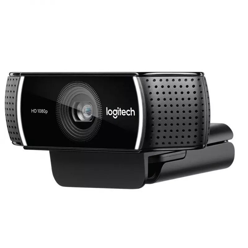Internetinė kamera Logitech C922, 1920 x 1080 pikselių, USB, juoda