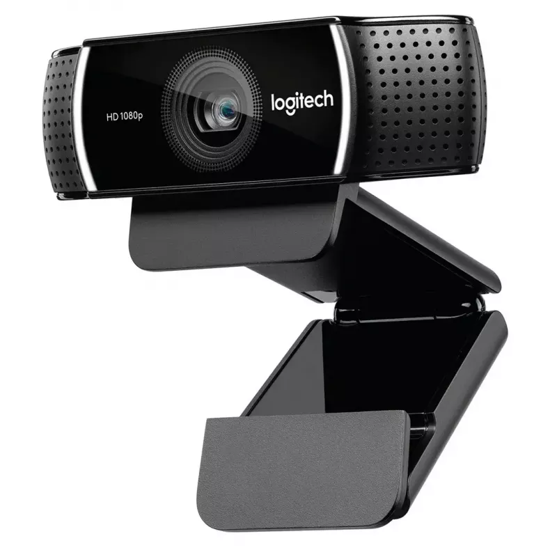Internetinė kamera Logitech C922, 1920 x 1080 pikselių, USB, juoda