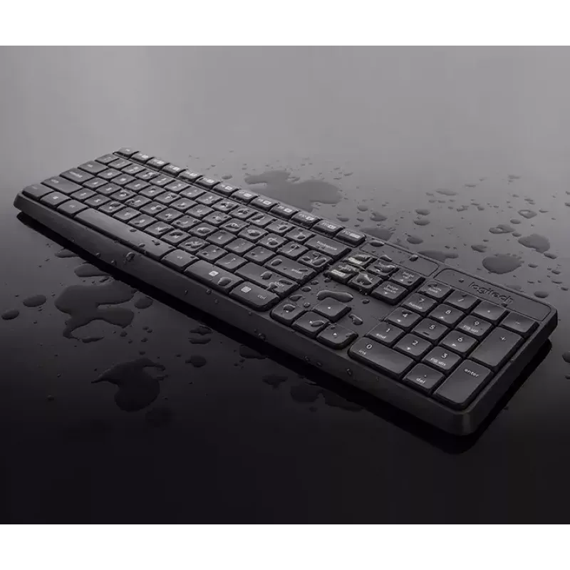 Belaidis klaviatūros ir pelės rinkinys Logitech MK235