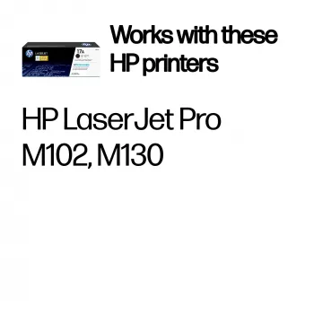 HP 17A juoda originali LaserJet tonerio kasetė, 1600 puslapių, juoda, 1 vnt.