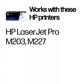 Tonerių kasetė HP CF230A LaserJet M203 1600 puslapių juoda
