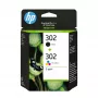 HP 302 2 vnt. juodos/trispalvės originalios rašalo kasetės