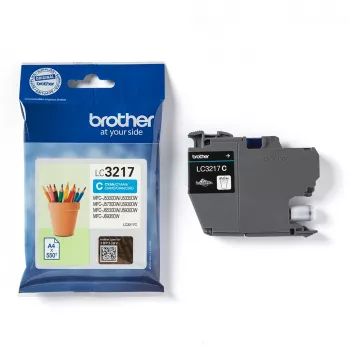 Originalus Brother LC3217C rašalo kasetė, 1 vnt., Cian