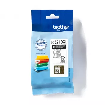 Kasetė su rašalu Brother LC3219XLBK originali juoda 1 vnt.