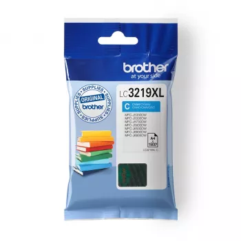Originali Brother LC3219XLC kasetė, didelės talpos (XL), cian, 1 vnt.