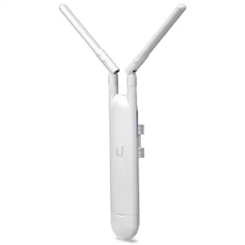 Prieigos taškas UBIQUITI Unifi AC Mesh UAP‑AC‑M – dviejų juostų 2,4/5 GHz, 1167 Mbit/s, PoE, lauko/vidaus, baltas