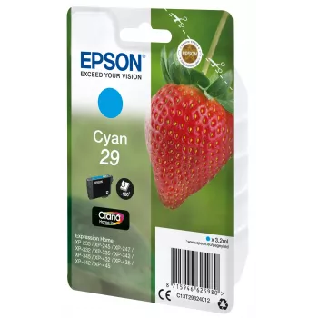 Epson Strawberry Singlepack Cyan 29 Claria Home Ink – originalus rašalo kasetė