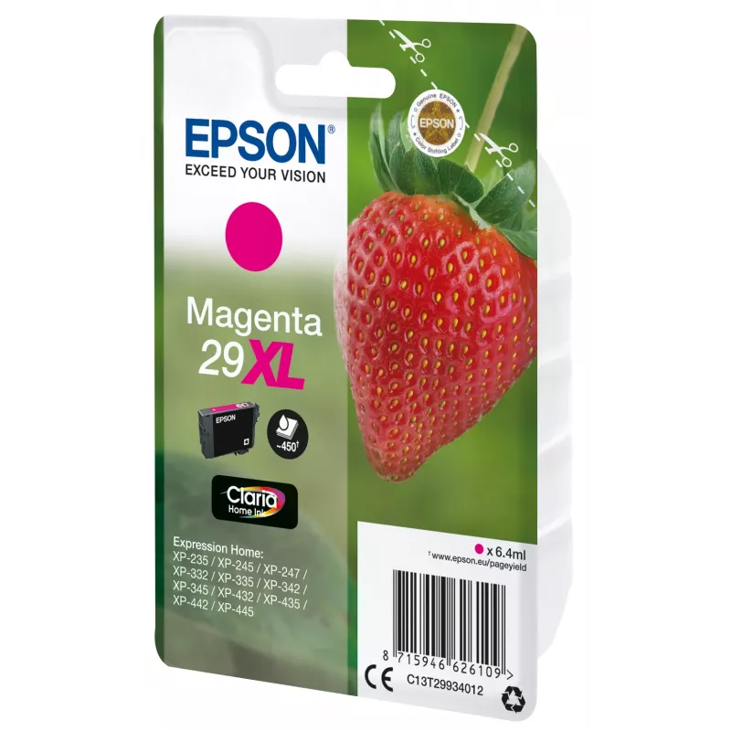 Kasetė rašalinė Epson Singlepack Magenta 29XL Claria Home