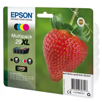 Epson C13T29964012 29XL XL juoda, ciāna, purpurinė, geltona kasetė