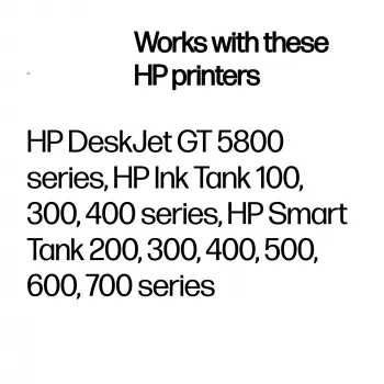 Originalus HP GT52 geltonas rašalo buteliukas