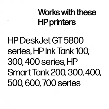 Original HP GT52 rašalo buteliukas, purpurinis