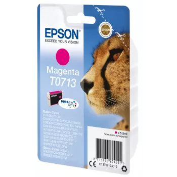 Epson DURABrite Ultra Original rašalo kasetė T0713, purpurinė