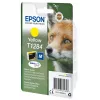 Epson Fox Singlepack Yellow T1284 DURABrite Ultra rašalas, geltonas, pigmentinis, 3,5 ml, 1 vnt., 260 puslapių