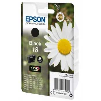 Epson Daisy Singlepack Black 18 Claria Home kasetė
